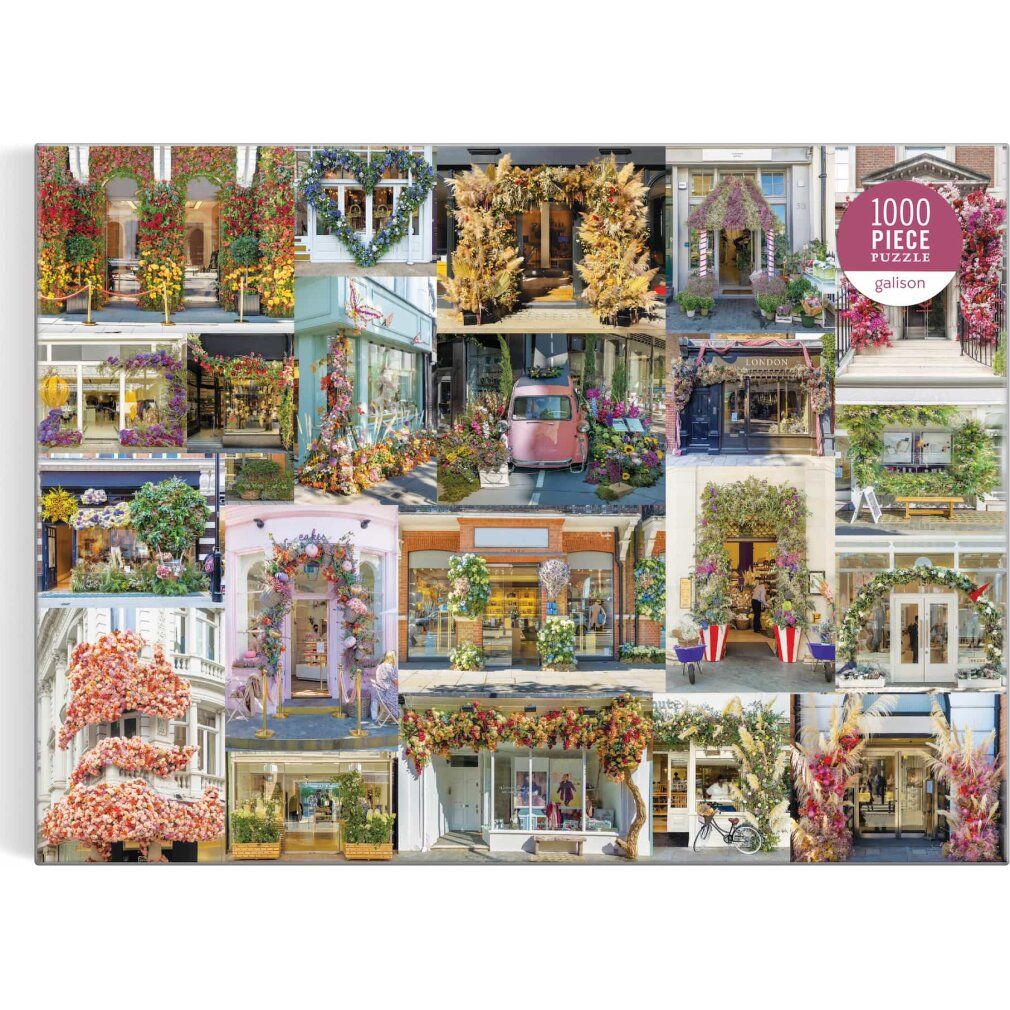 galison Puzzle Blühendes Londra 1000 pezzi