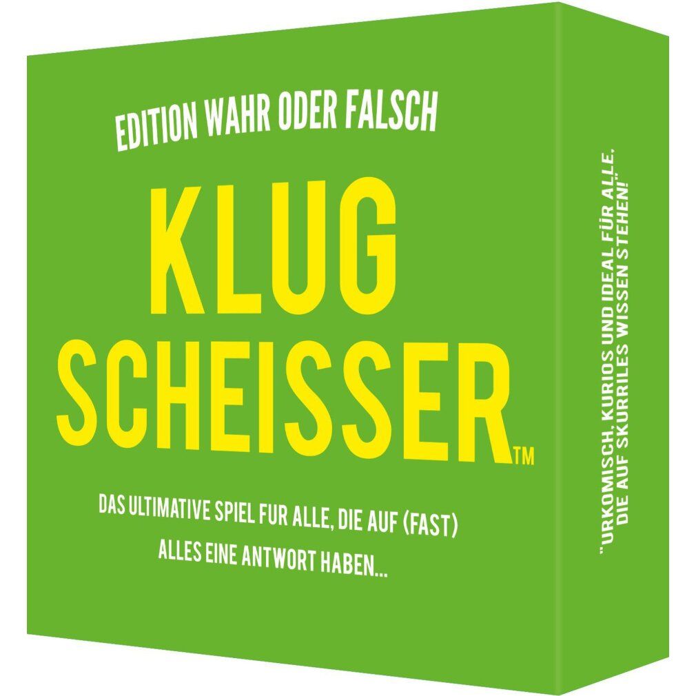 Klugscheisser - Edizione vero o falso