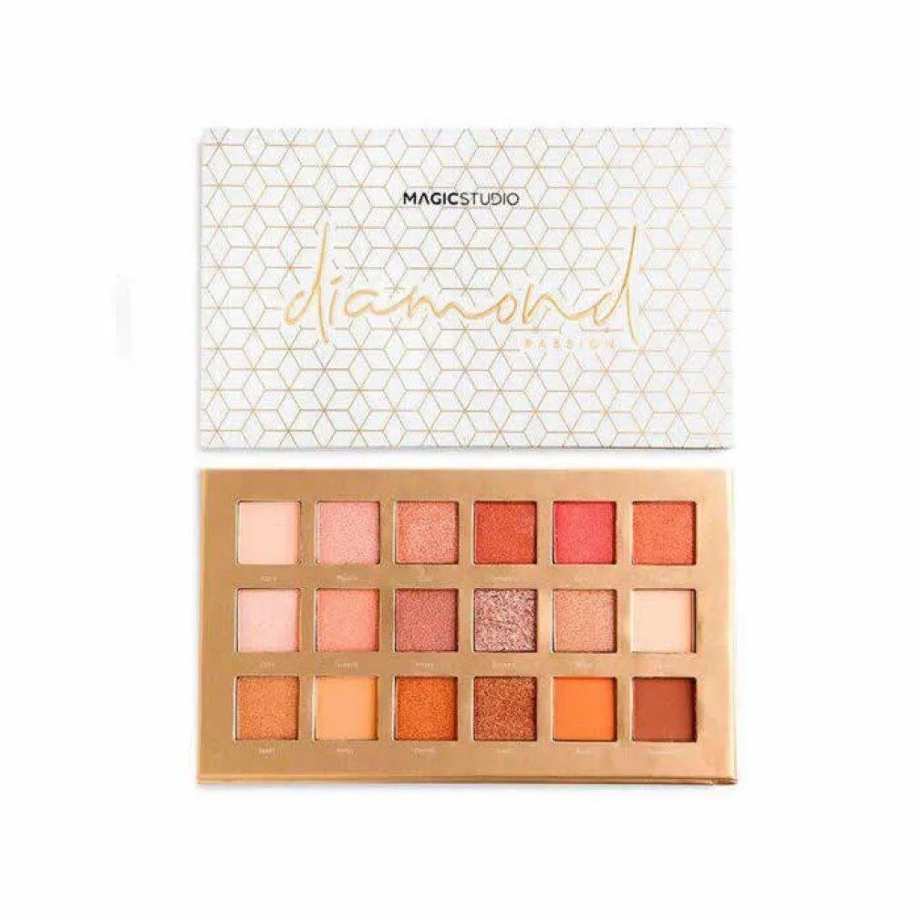 Magic Studio Powerful Cosmetics Palette di ombretti 18 colori Diamante