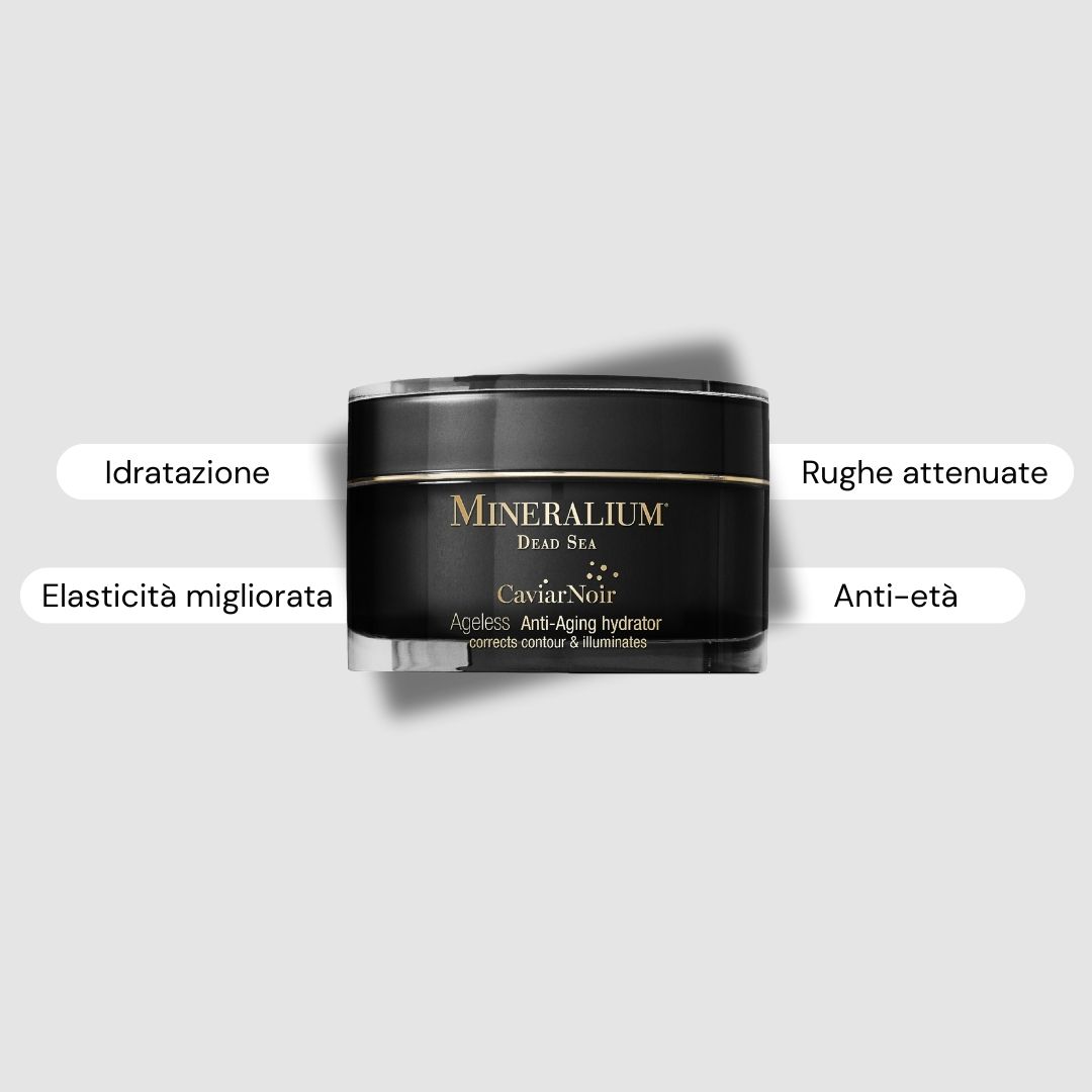 Mineralium - Crema idratante anti-età con caviale