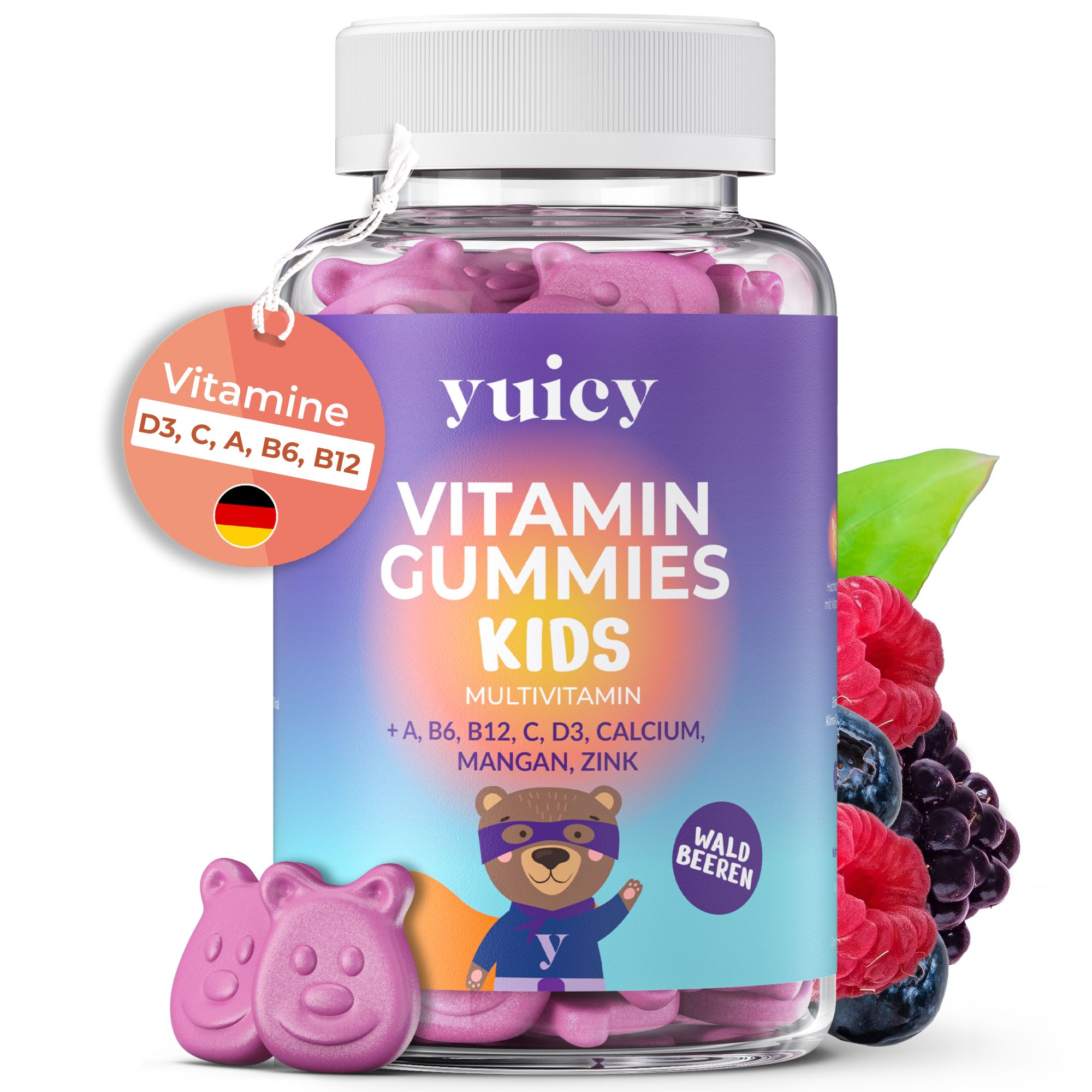 yuicy® Kids Gummies - Vitamine per bambini