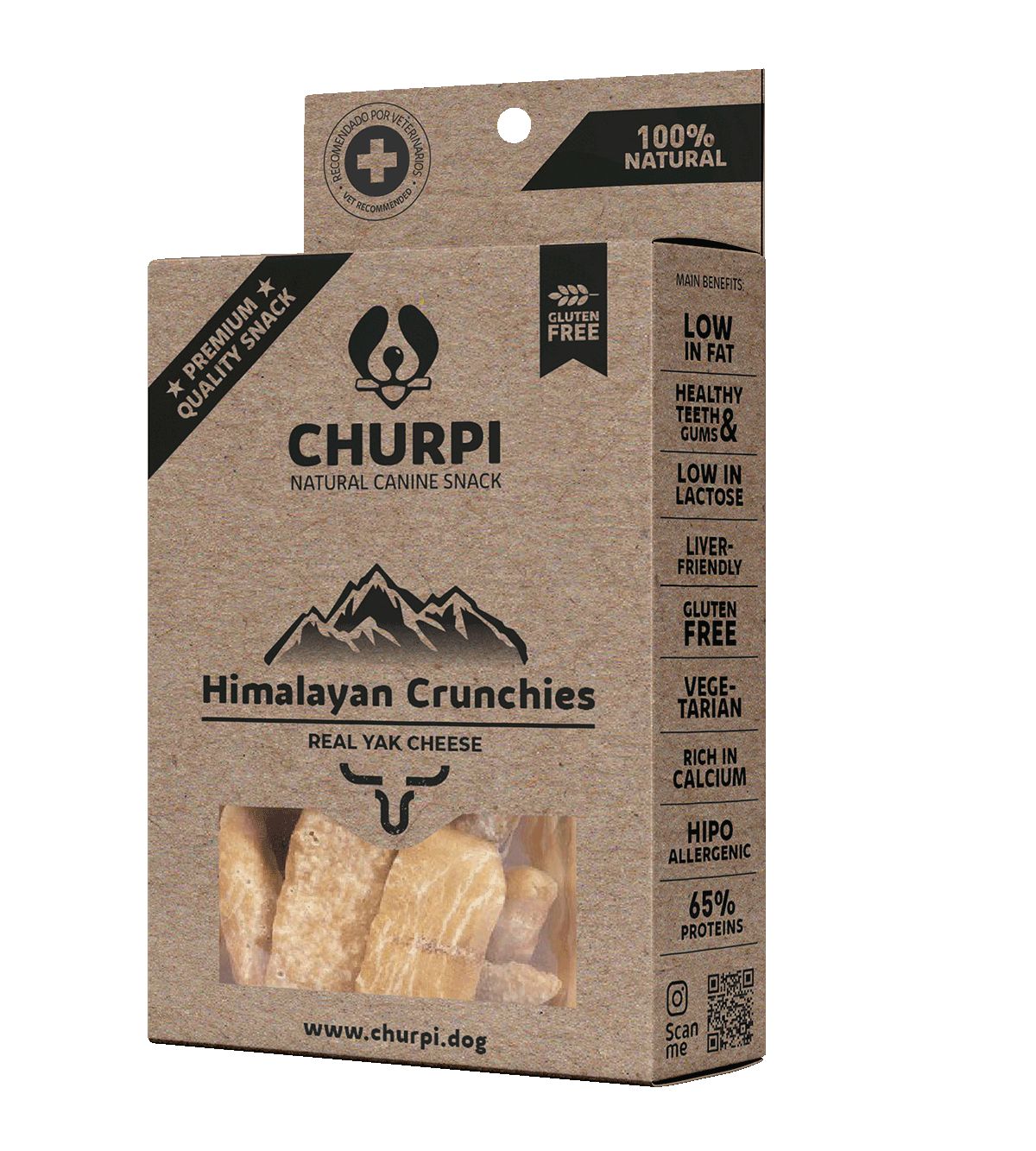Churpi Himalaya Crunchies al formaggio – snack al formaggio per cani