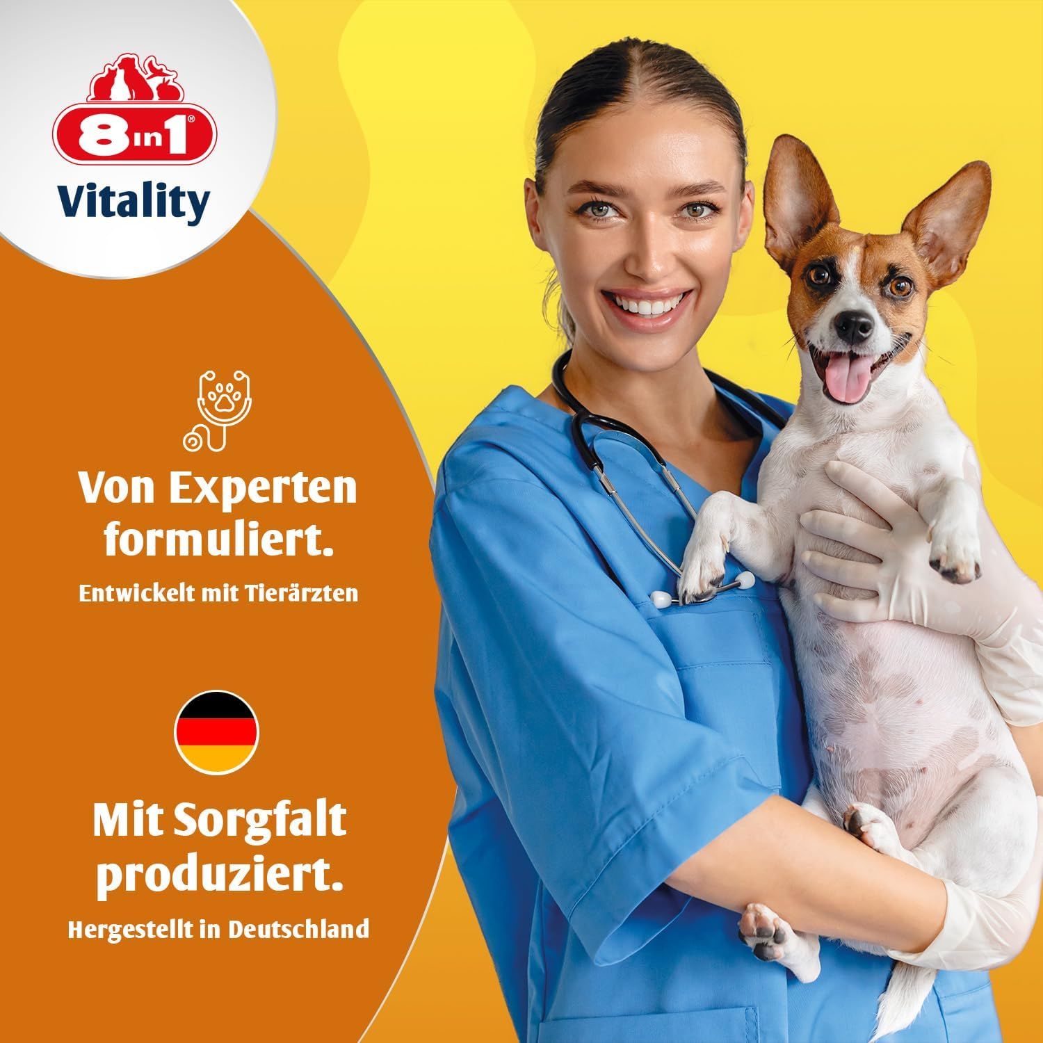 8in1 Compresse Multivitaminiche Senior