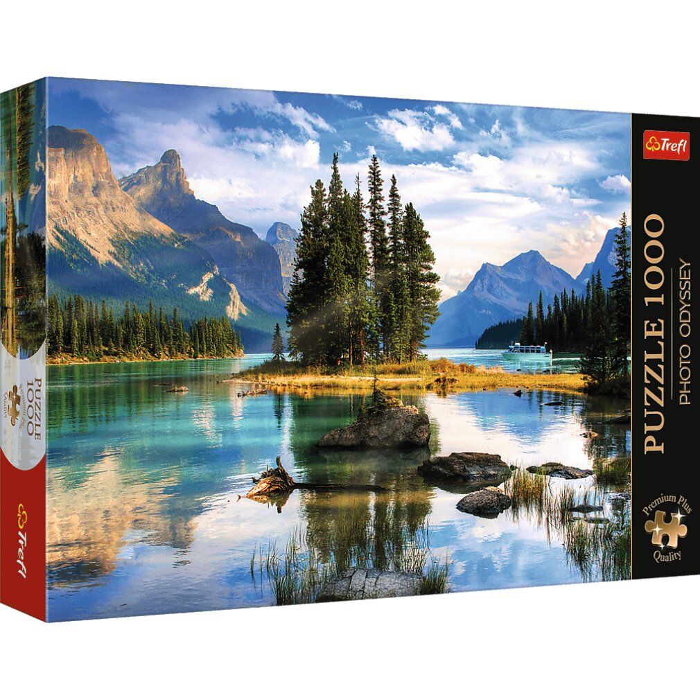 trefl Puzzle Premium Plus Odissea fotografica: Spirit Island, Canada 1000 pezzi