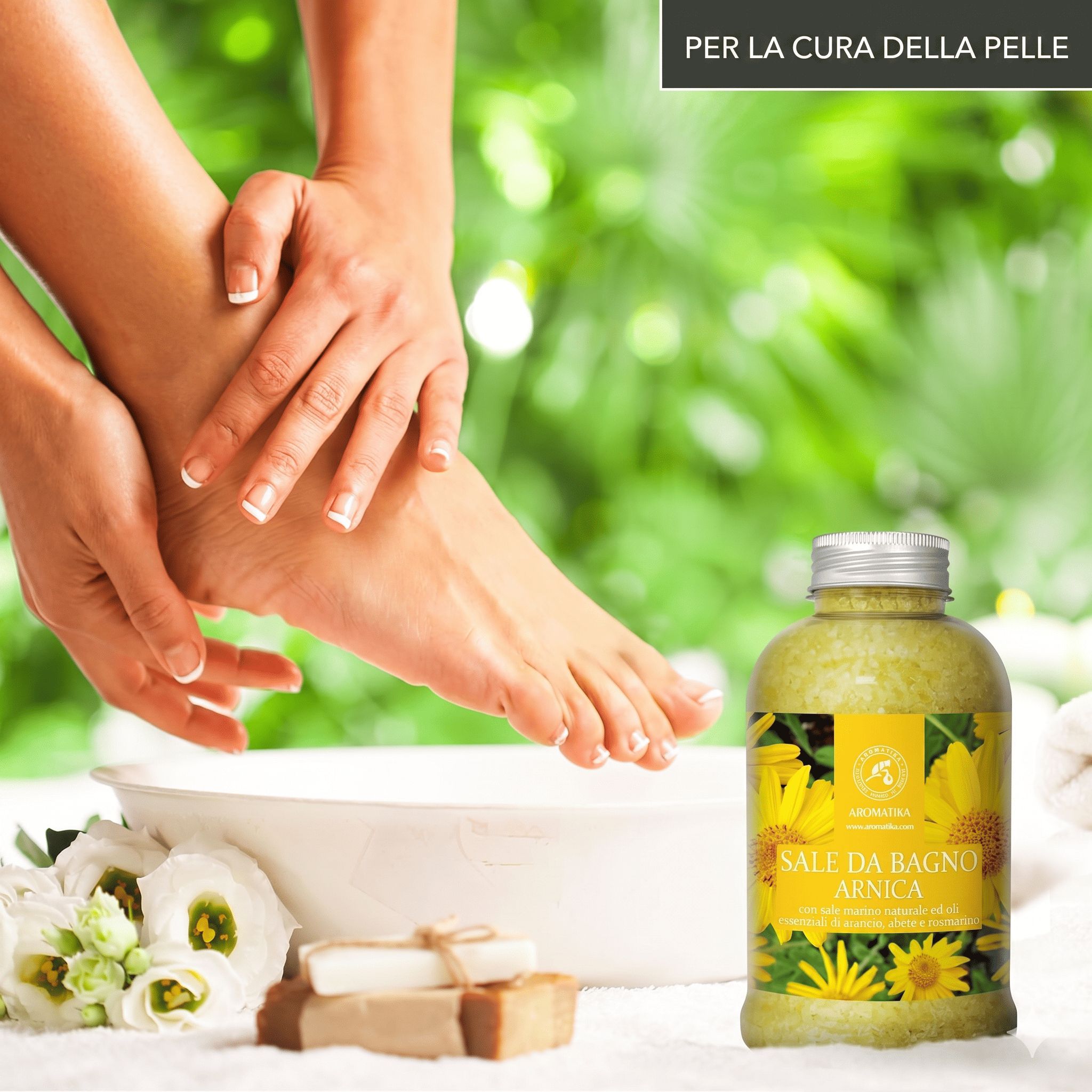 Sale da bagno AROMATIKA “Arnica”