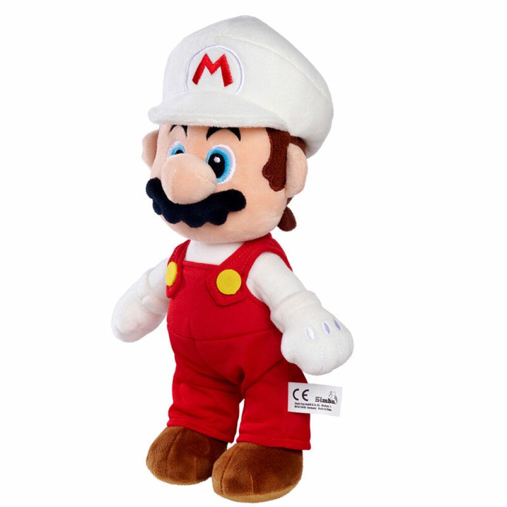 Super Mario - Peluche Mario Fuoco (30 cm)