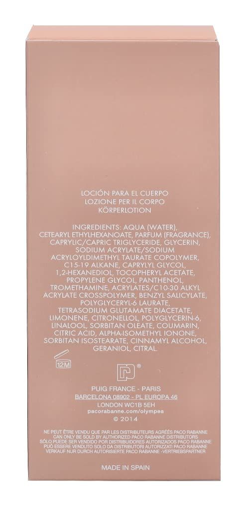 Confezione rosa con codice a barre, numero di prodotto e logo FSC. Testo in più lingue.