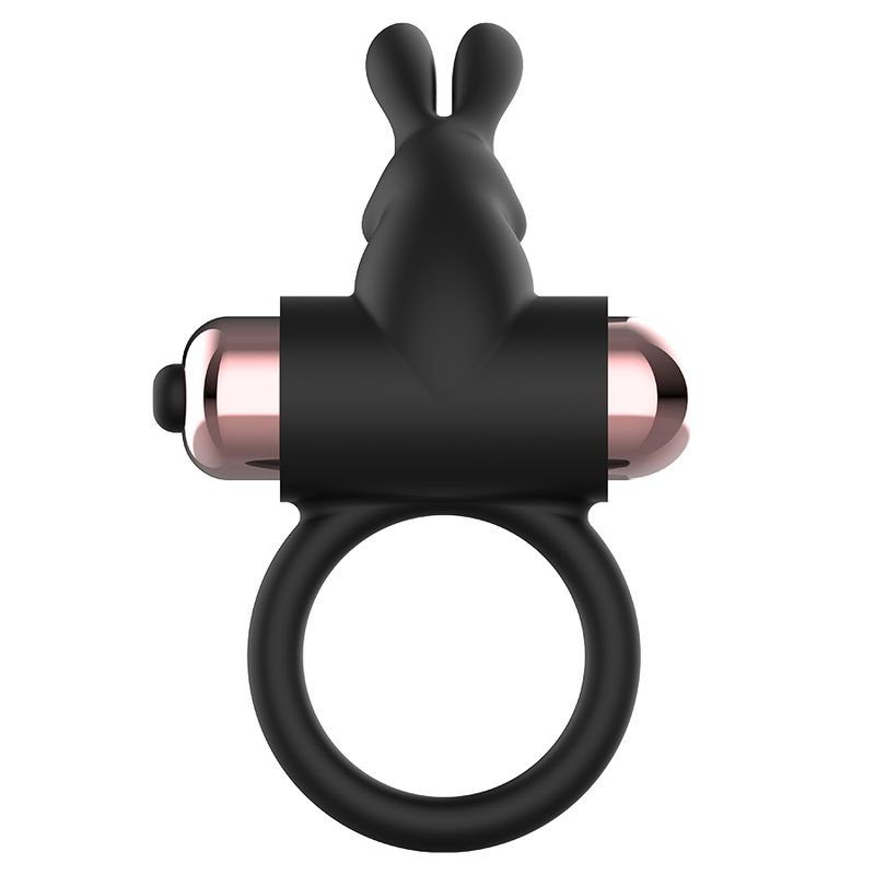 Coquette chic desire cock ring con vibratore nero/oro