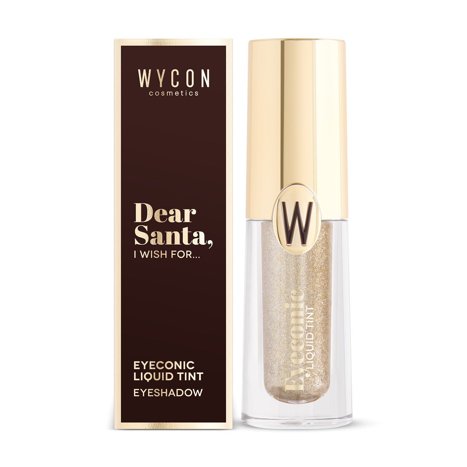 WYCON cosmetics EYECONIC LIQUID TINT Ombretto liquido shimmer luminoso 03 LUXURY