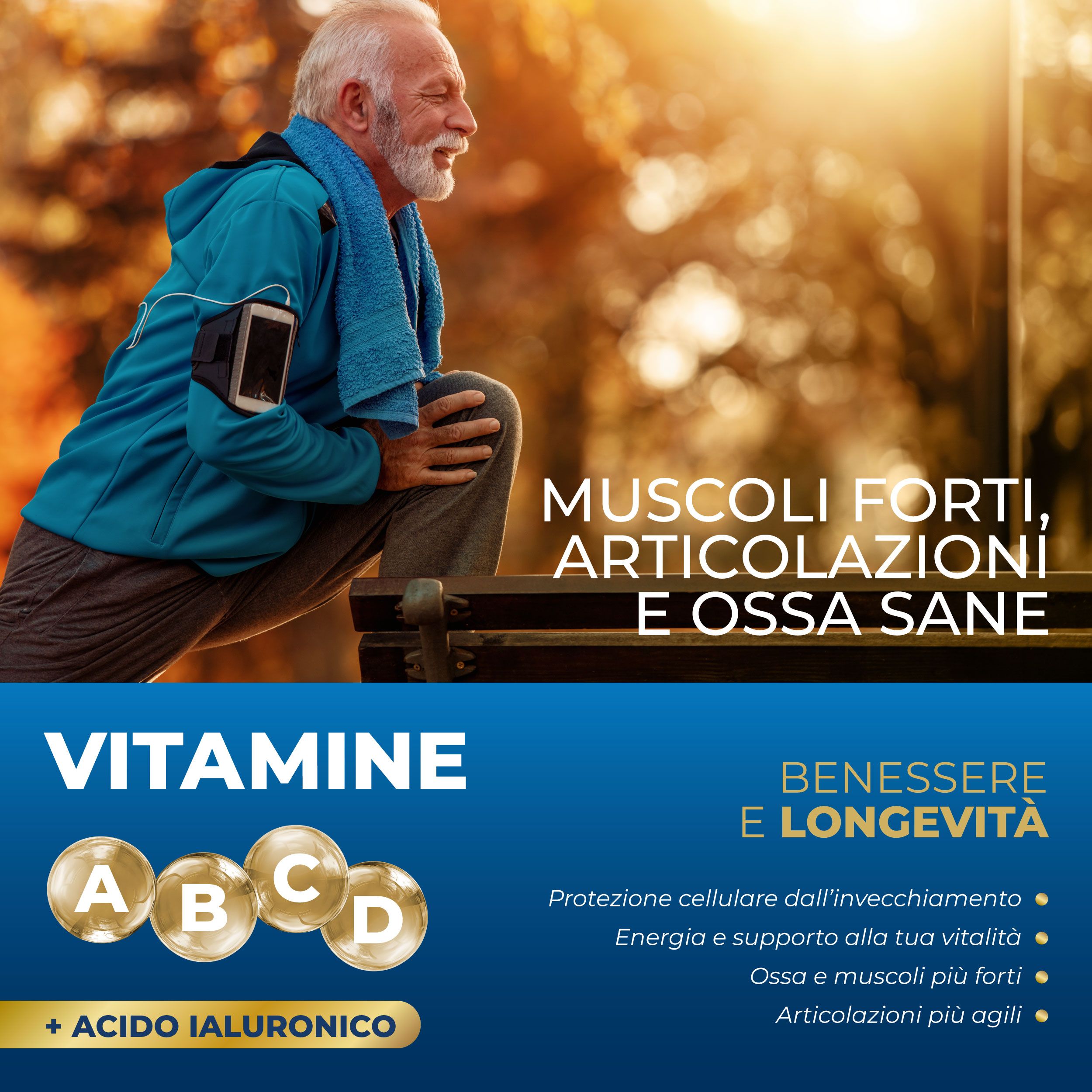 SYMBEAUTY® Collagene Marino con Acido Ialuronico, Astaxantina, Vitamine e Minerali