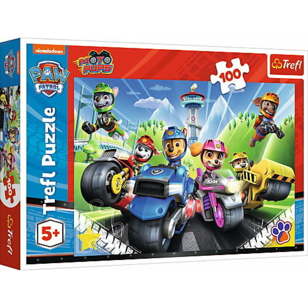 Puzzle paw Vehicles 100 pezzi