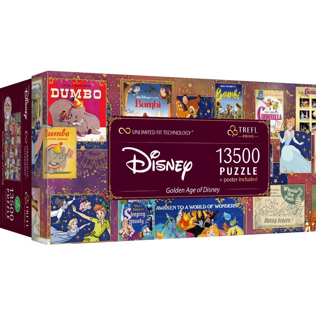 l'età d'oro di Disney - Puzzle uft 13500 pezzi