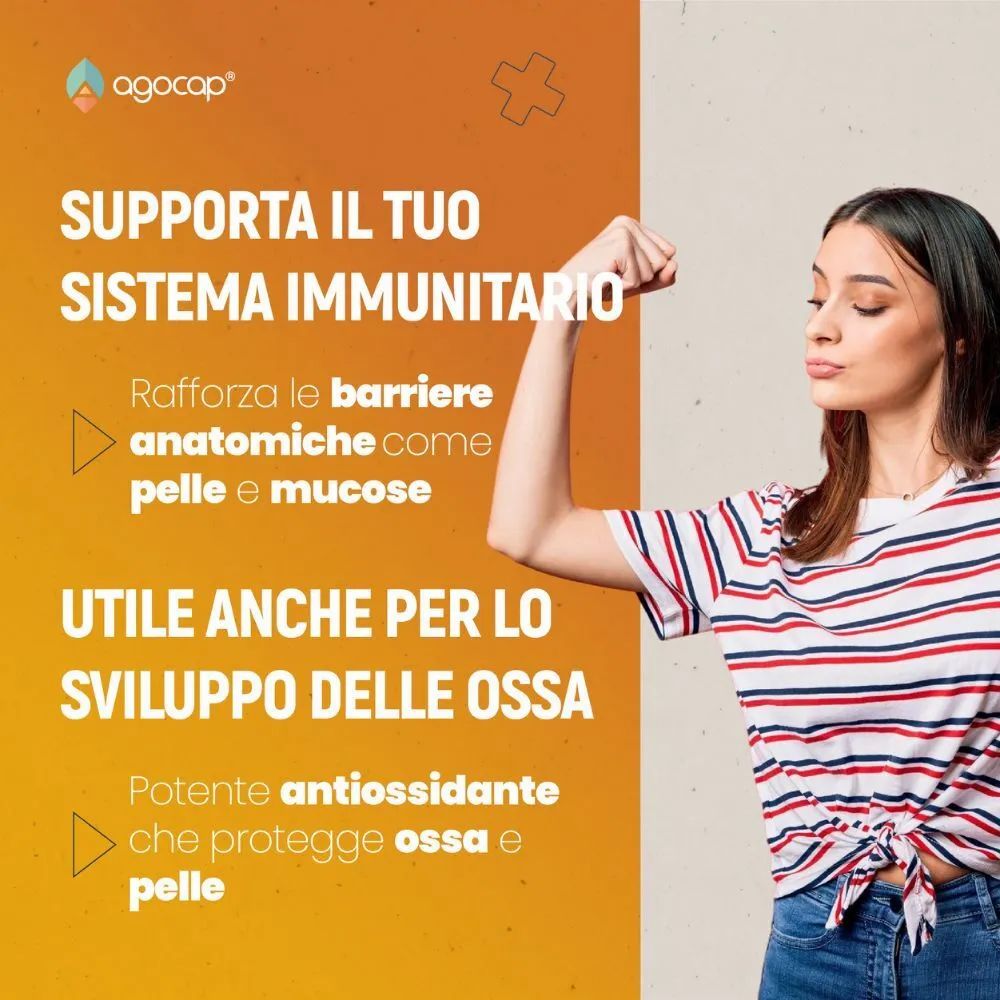 agocap - Vitamina A pura alto dosaggio 360 comprese