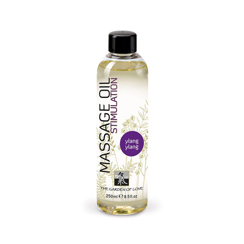 Olio da massaggio Ylang Ylang, flacone da 250ml.