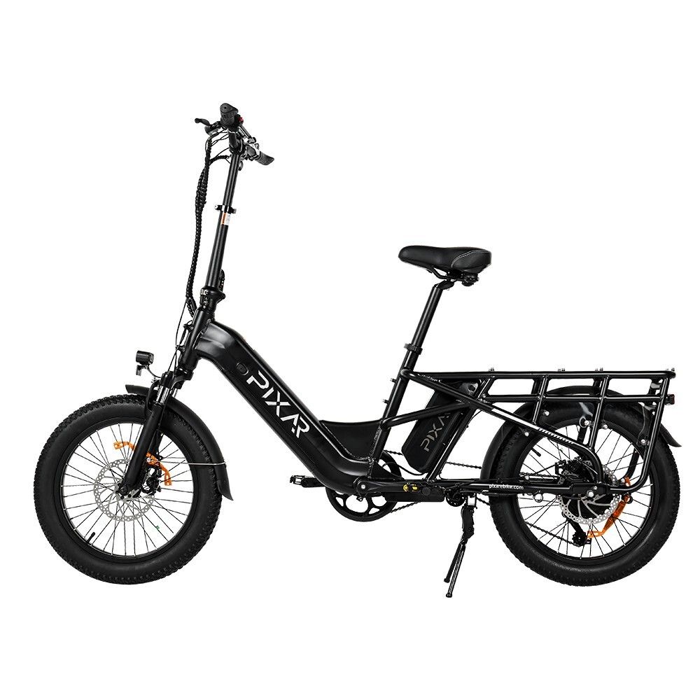 Bici elettrica da carico PIXAR Plus7 con batteria da 48 V 10 Ah, 20 pollici