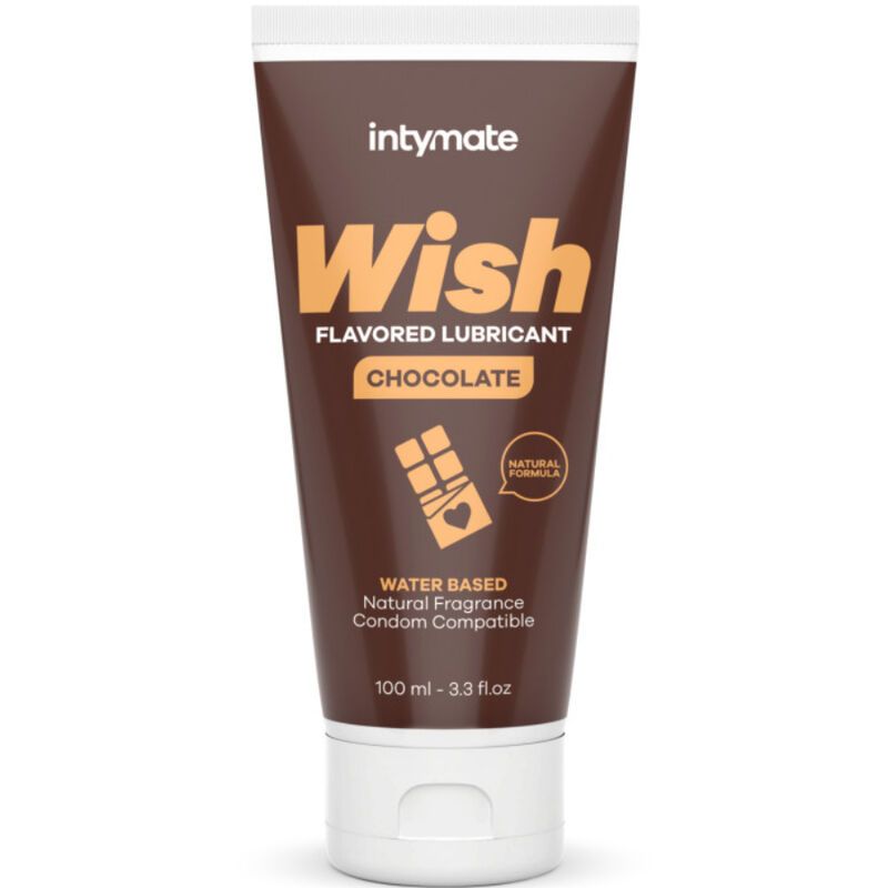Lubrificante Intymate Wish al cioccolato, 100 ml.