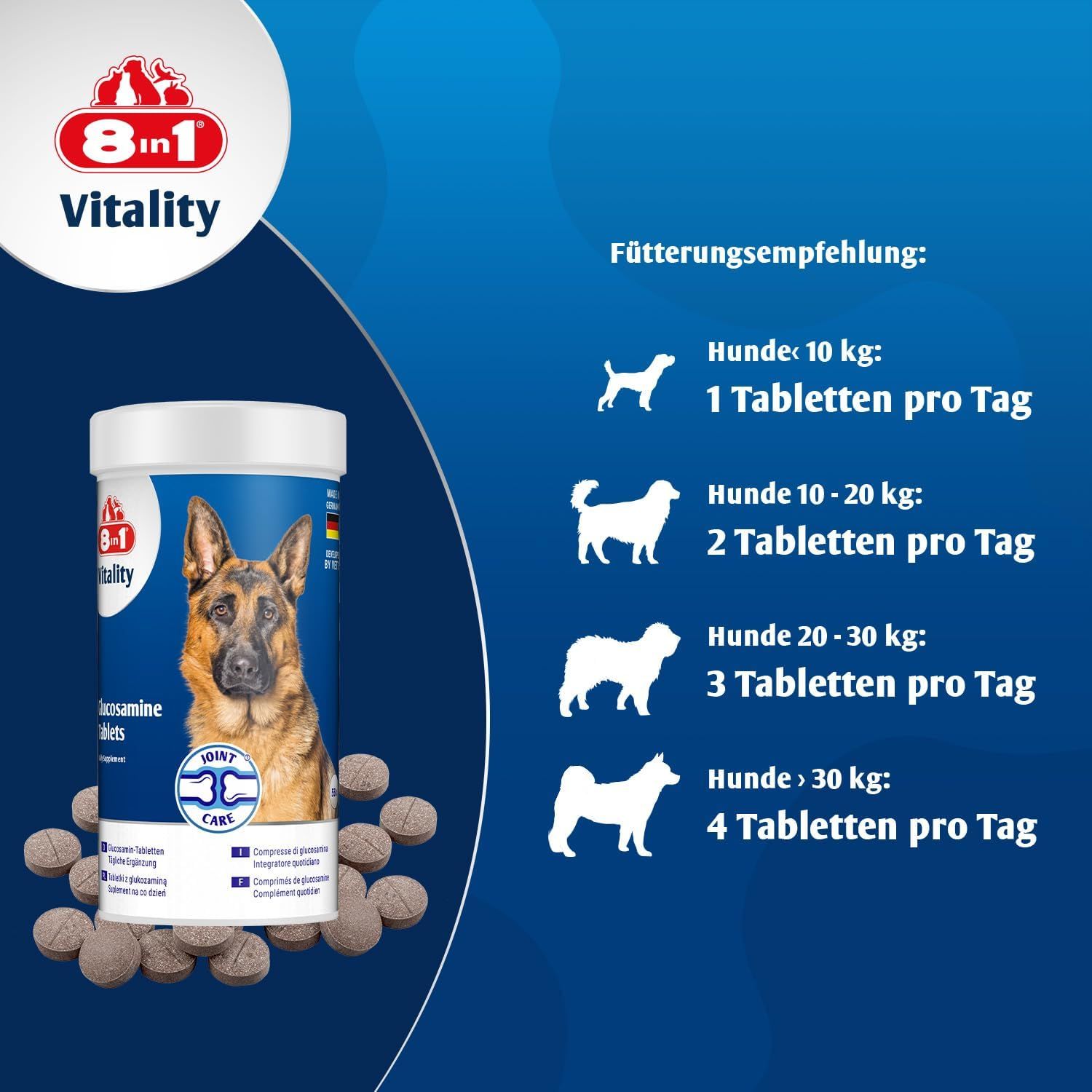 8in1 Compresse di Glucosamina
