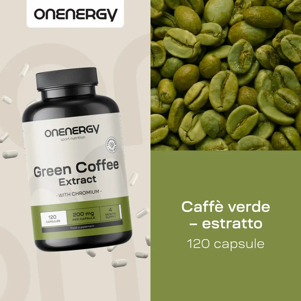 Flacone "Green Coffee Extract", 120 capsule.
