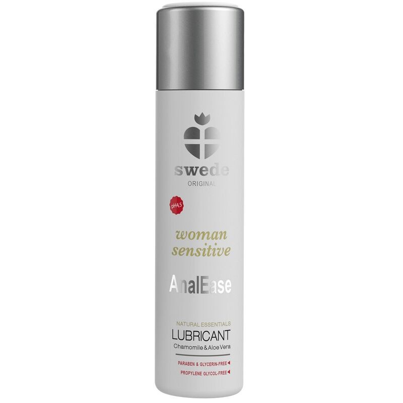 Lubrificante Swede Original AnalEase per donna, 60 ml.