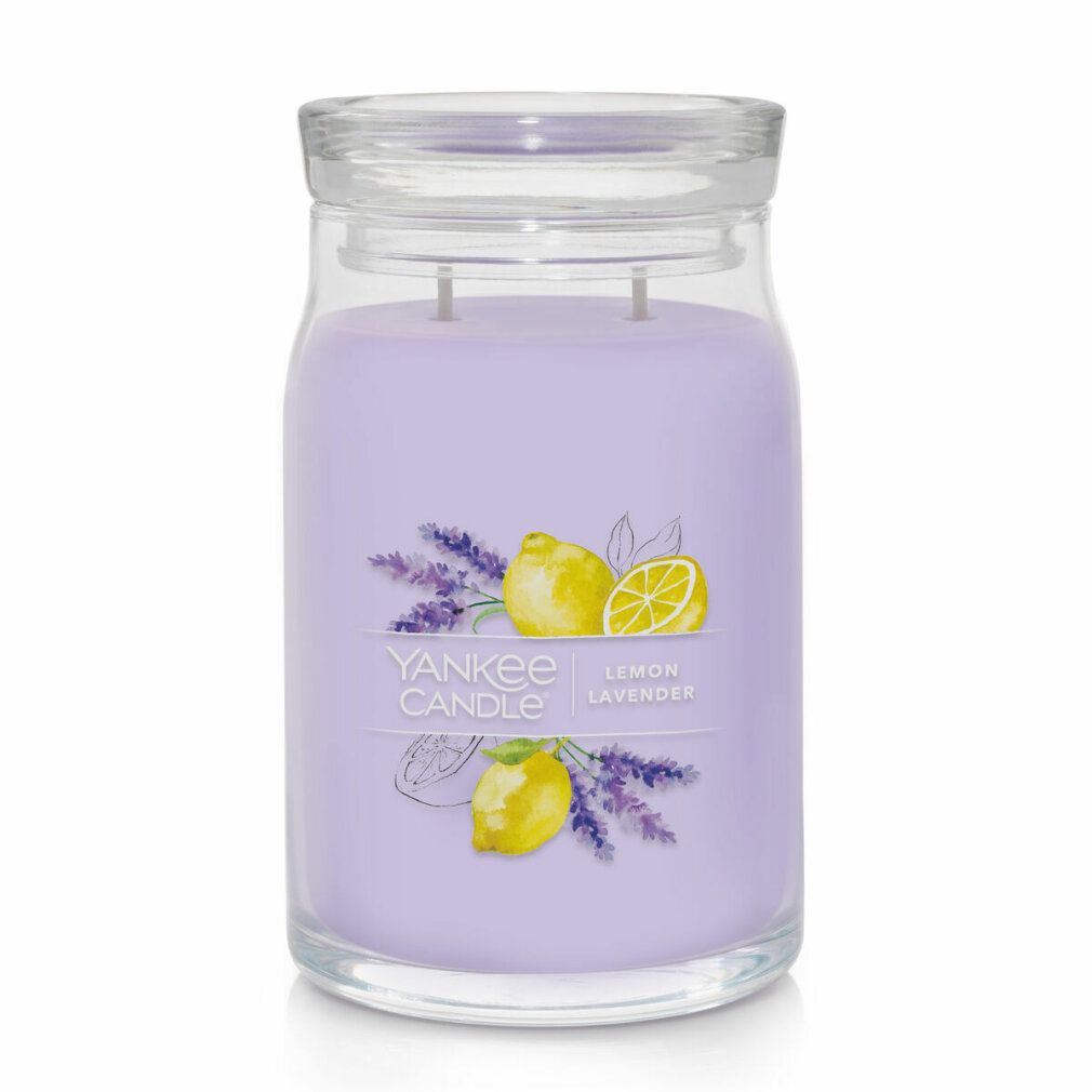 Yankee Candle Lemon Lavender Signature - Giara grande
