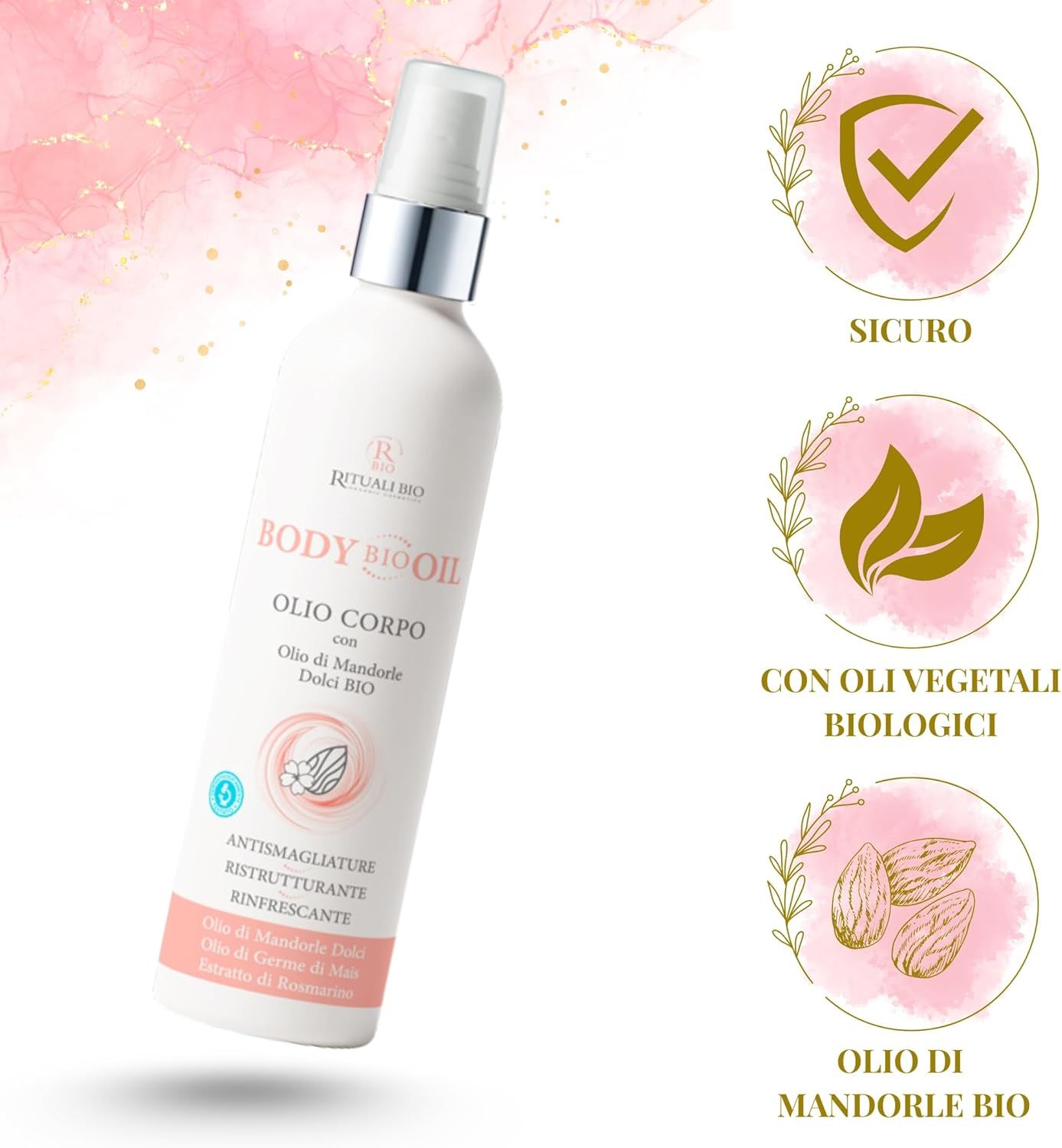 RITUALI BIO - Body Bio Oil Olio Corpo Antismagliature