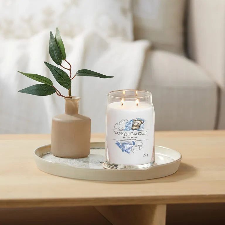 Coperta morbida Yankee Candle Signature - Giara grande