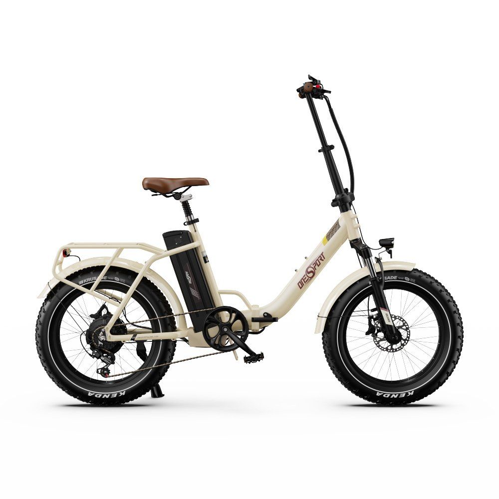 ONESPORT OT16 Max Bicicletta elettrica urbana con motore da 500 W e batteria da 48 V 18 Ah