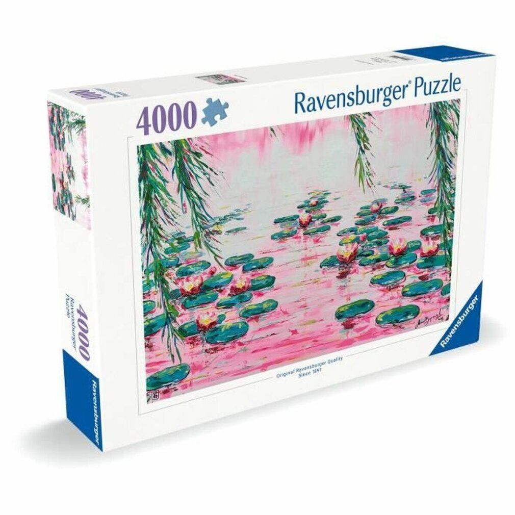 ravensburger Puzzle Jezero s leknny 4000 dlko