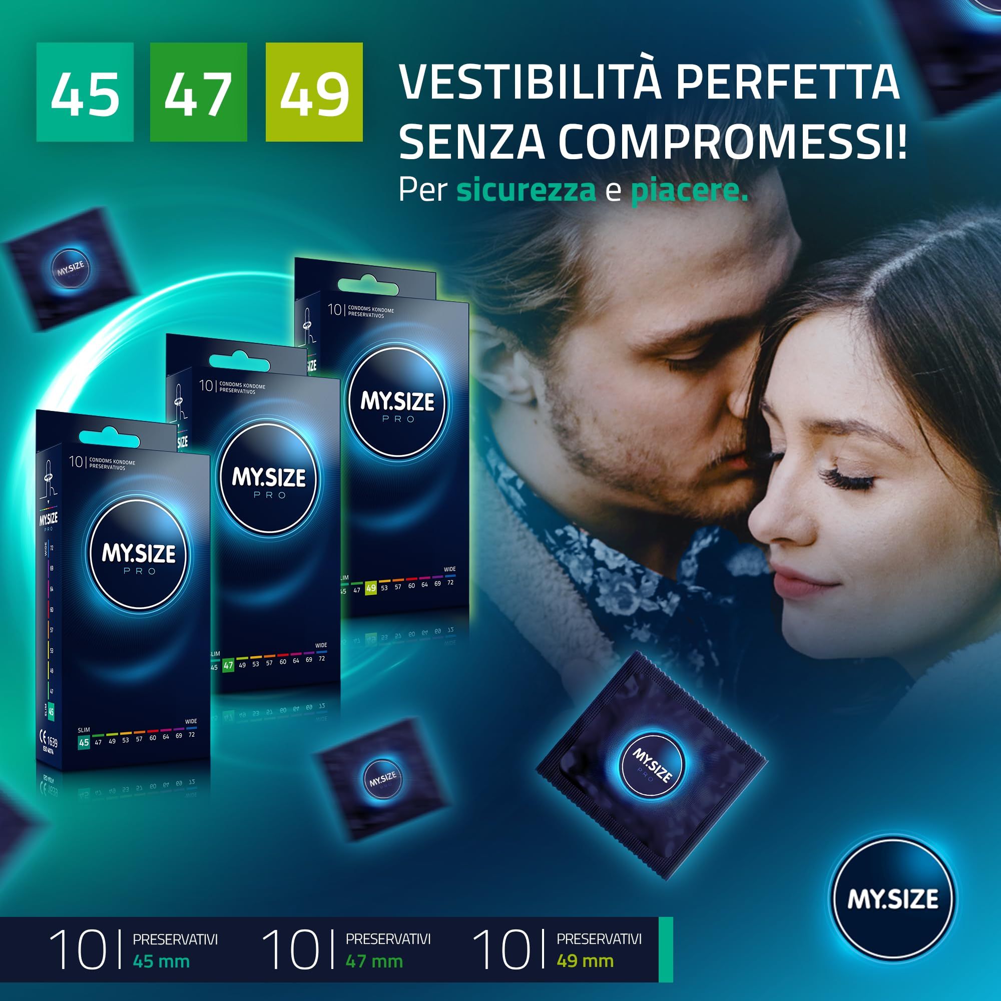 MY.SIZE PRO ELITE Set Preservativi
