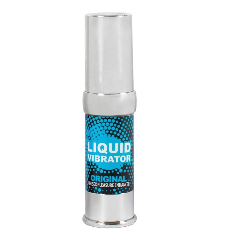 Secret Play Liquid Vibrator Original (15 ml) accanto alla sua confezione.