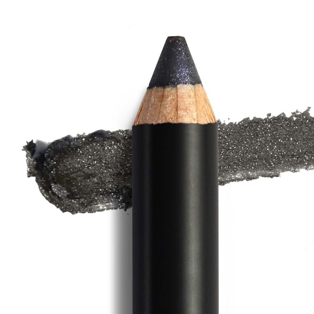 Matita occhi nera ALL TIGERS con traccia di colore. Punta, corpo in legno. Testo.