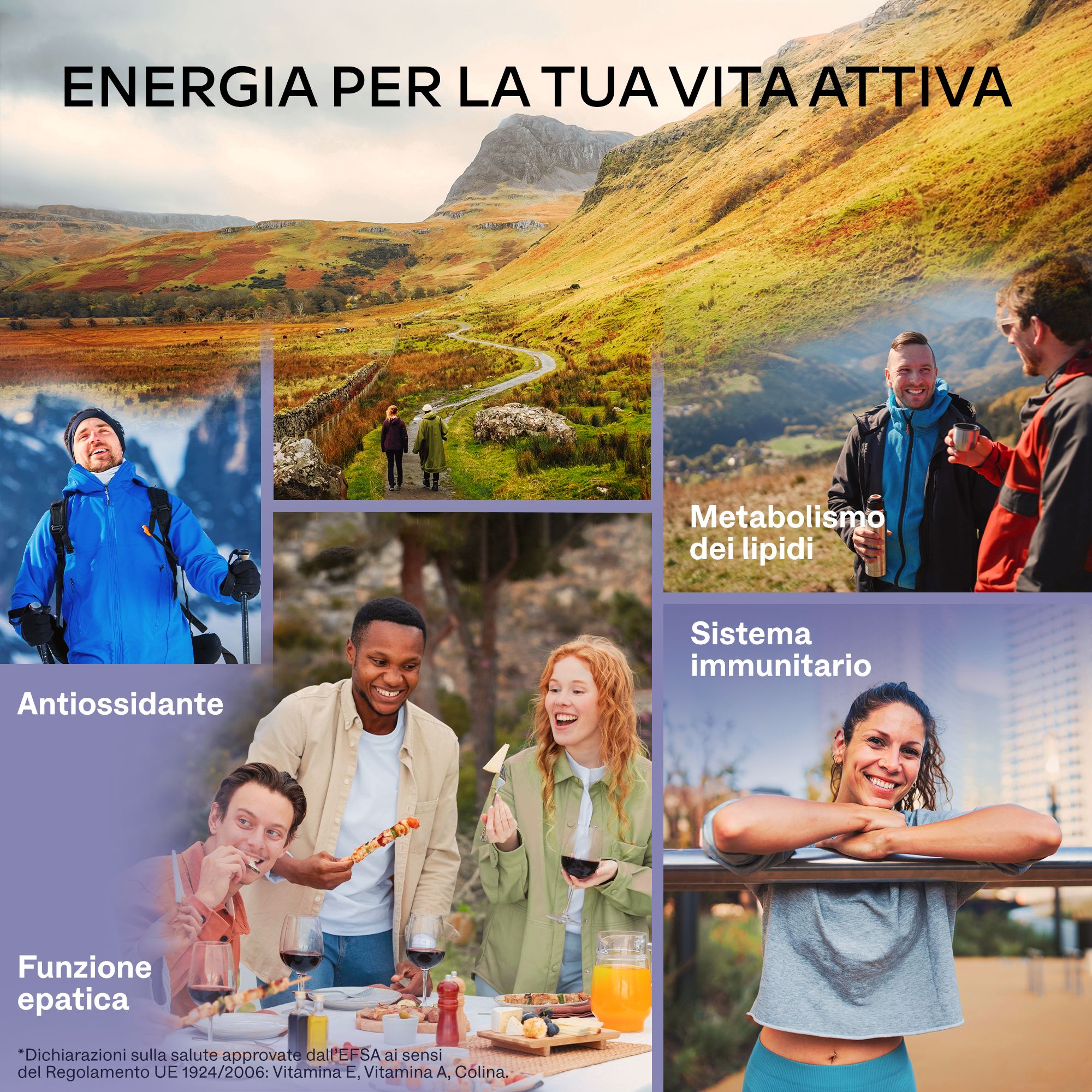 Bottiglia di complesso di estratto di cardo mariano, informazioni sull'etichetta italiana.