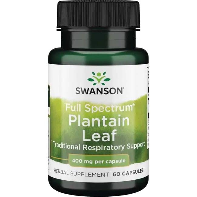 SWANSON Foglia di piantaggine 400 mg