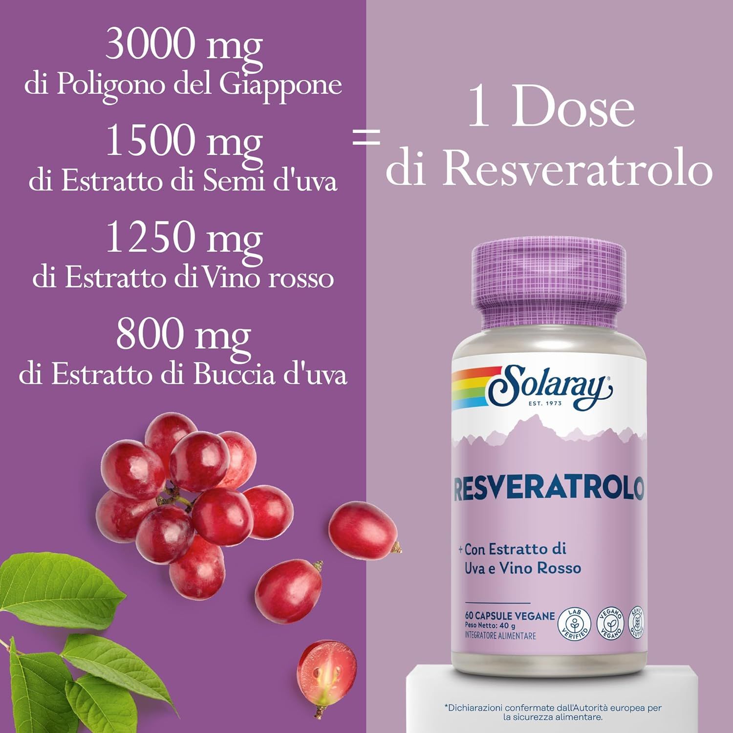 Solaray Capsule Resveratrol Complex Solaray