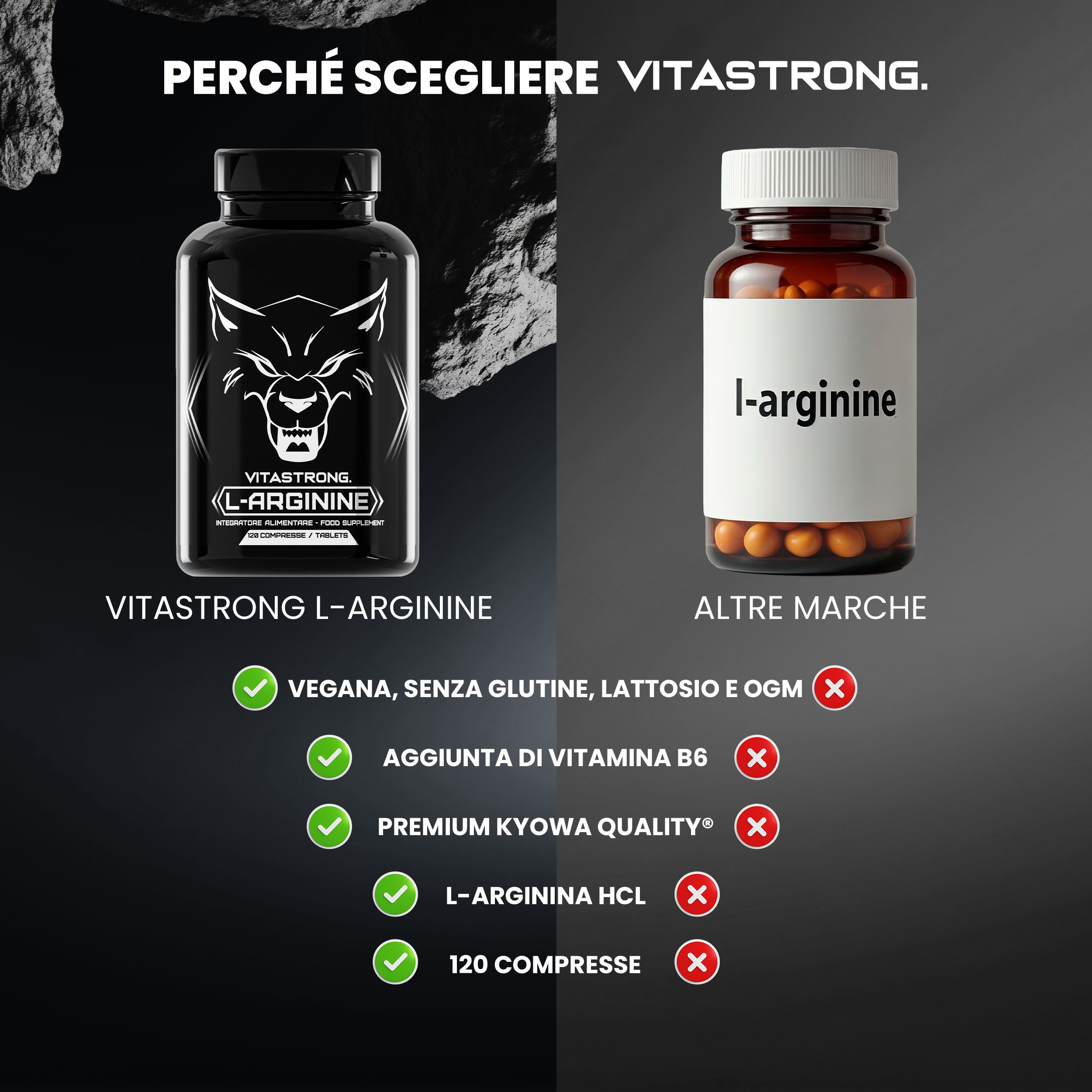 Documento di certificazione incorniciato. Testo: La nostra certificazione. Logo Kyowa Quality e testo.