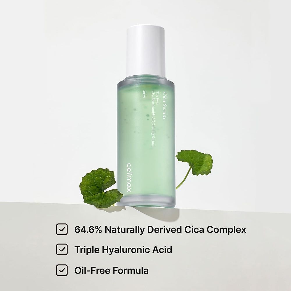 CELIMAX The Real Cica Niacinamide AC – siero in fiala lenitivo per pelli impure