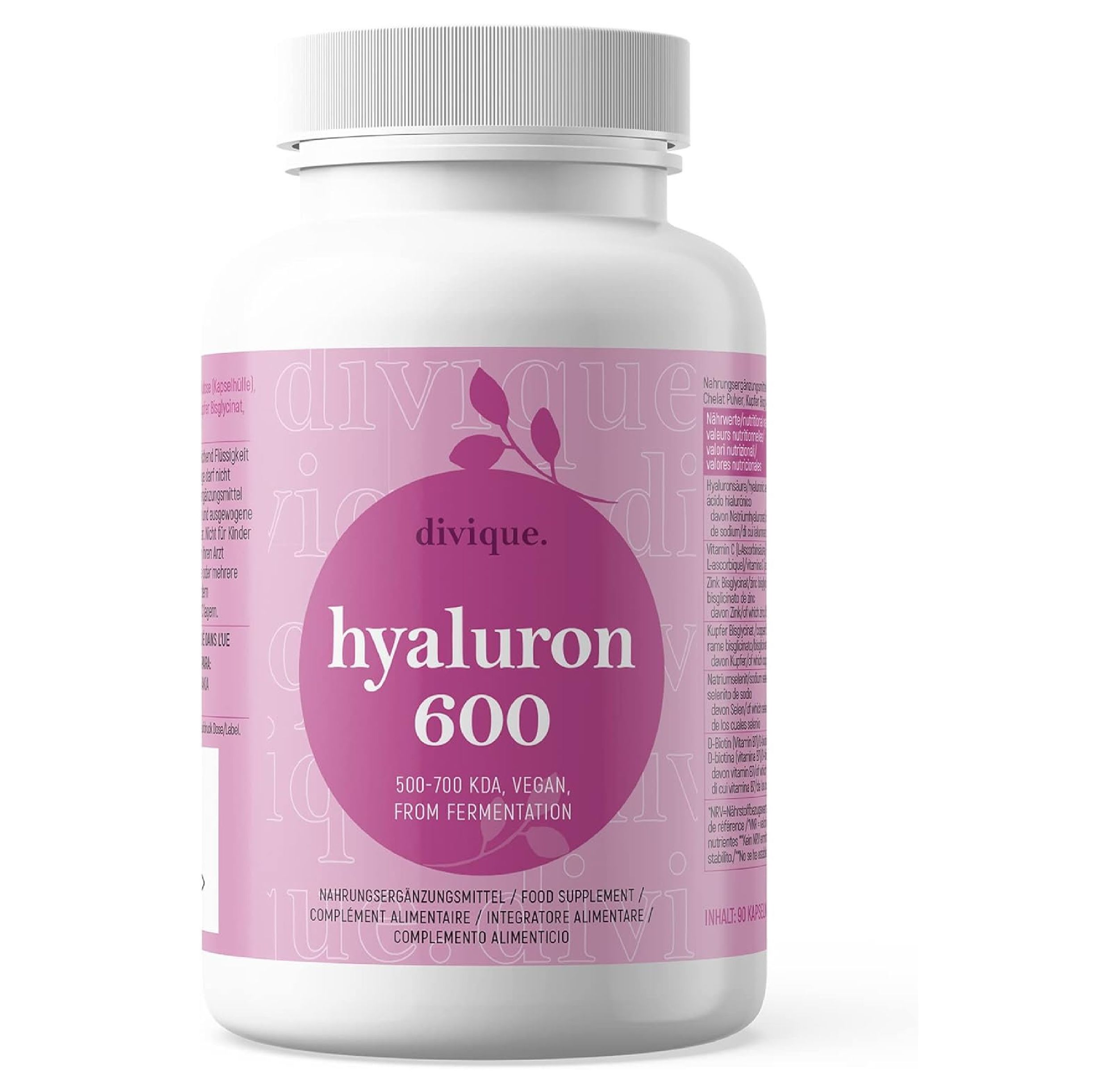 Divique Hyaluron 600 mg Capsule