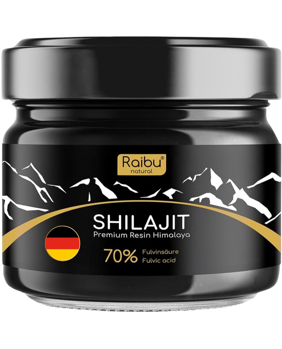 RAIBU Shilajit Himalayano Puro – Resina ad Alta Potenza