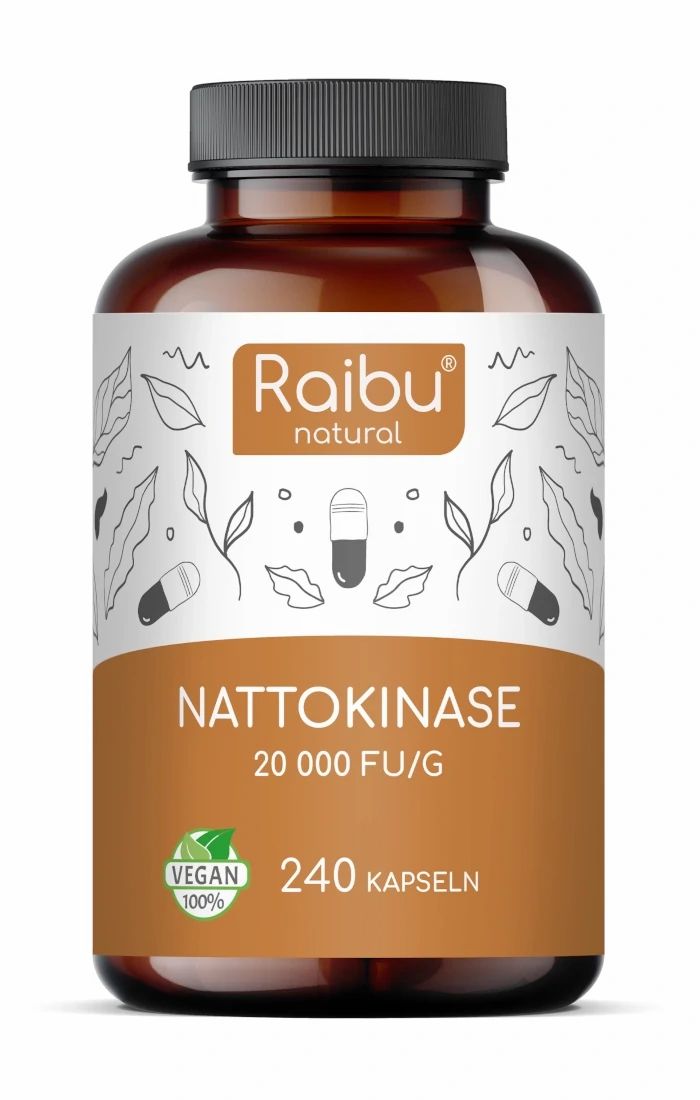 Nattokinase Capsule 100mg Alto Dosaggio - RAIBU