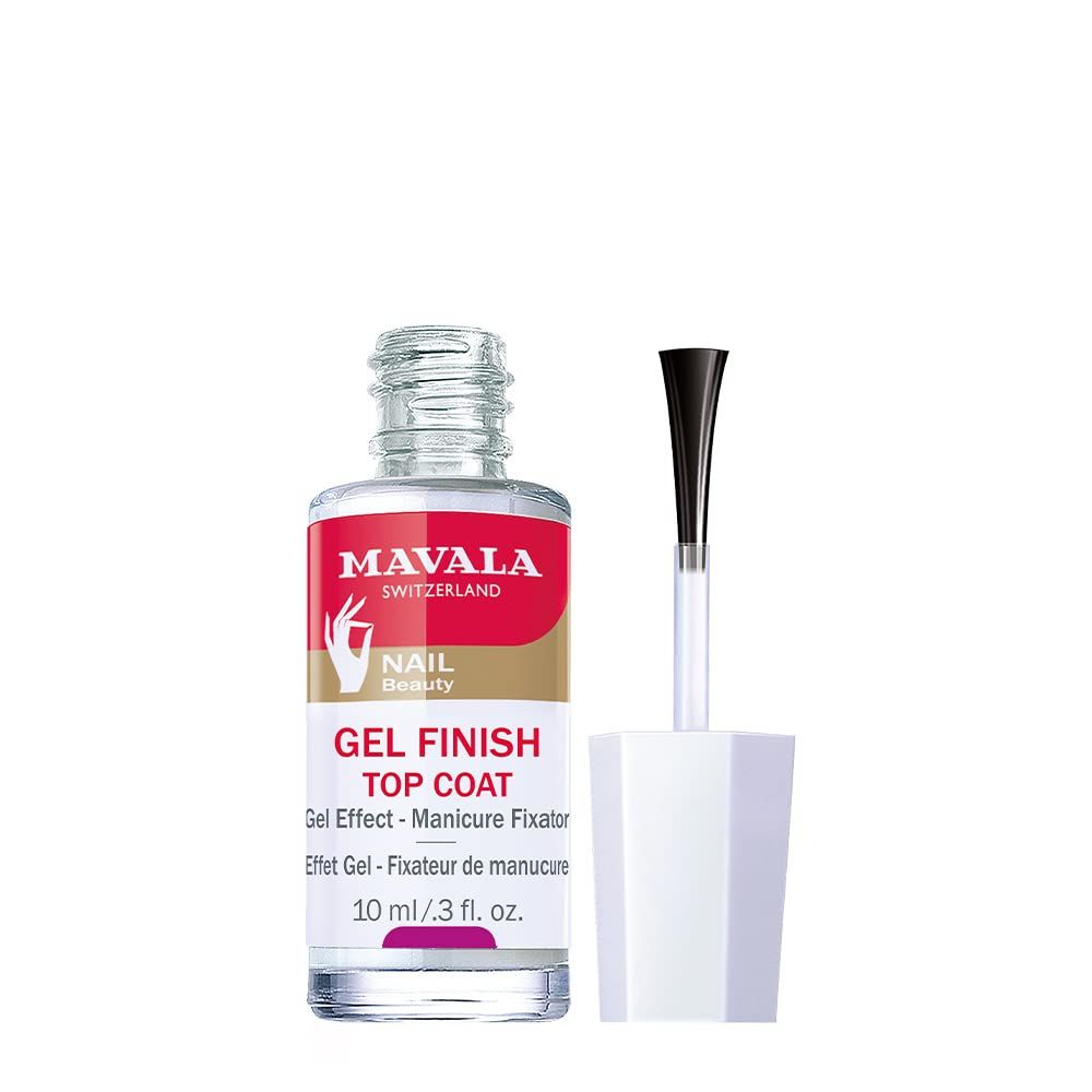 Mavala Top Coat Gel Finish 10 Ml - Finitura Gel Trasparente
