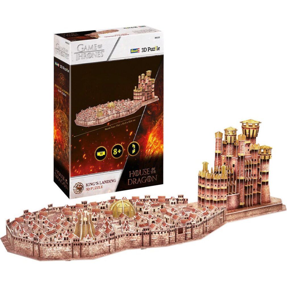 Casa del Drago 3D Puzzle Approdo del Re 23 cm