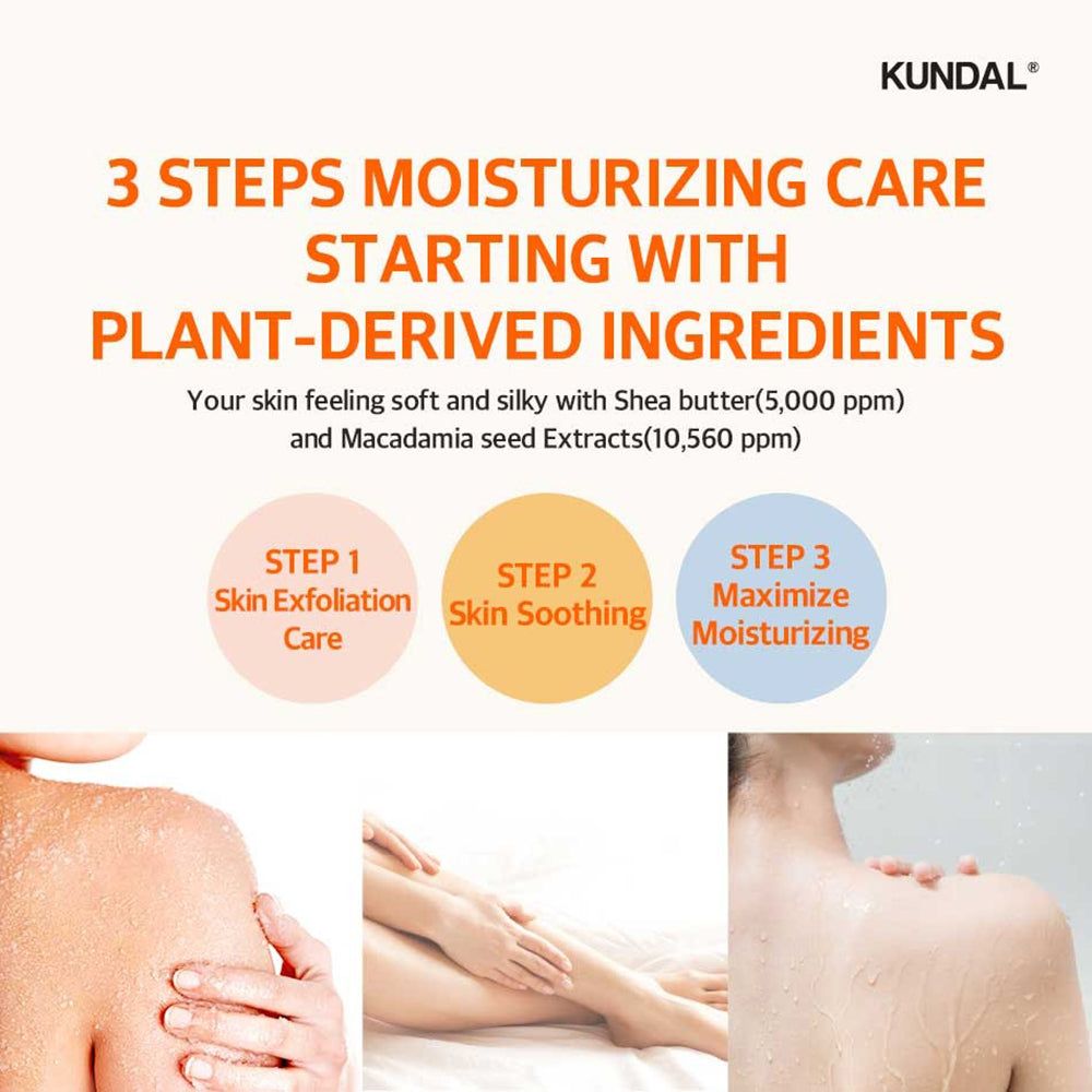 3 passi di cura idratante con ingredienti di origine vegetale.