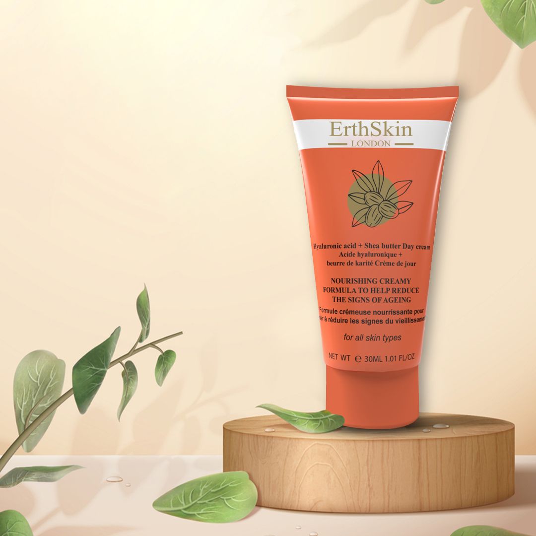 ErthSkin London Acido Ialuronico + Butter di Shea Cremma del Giorno