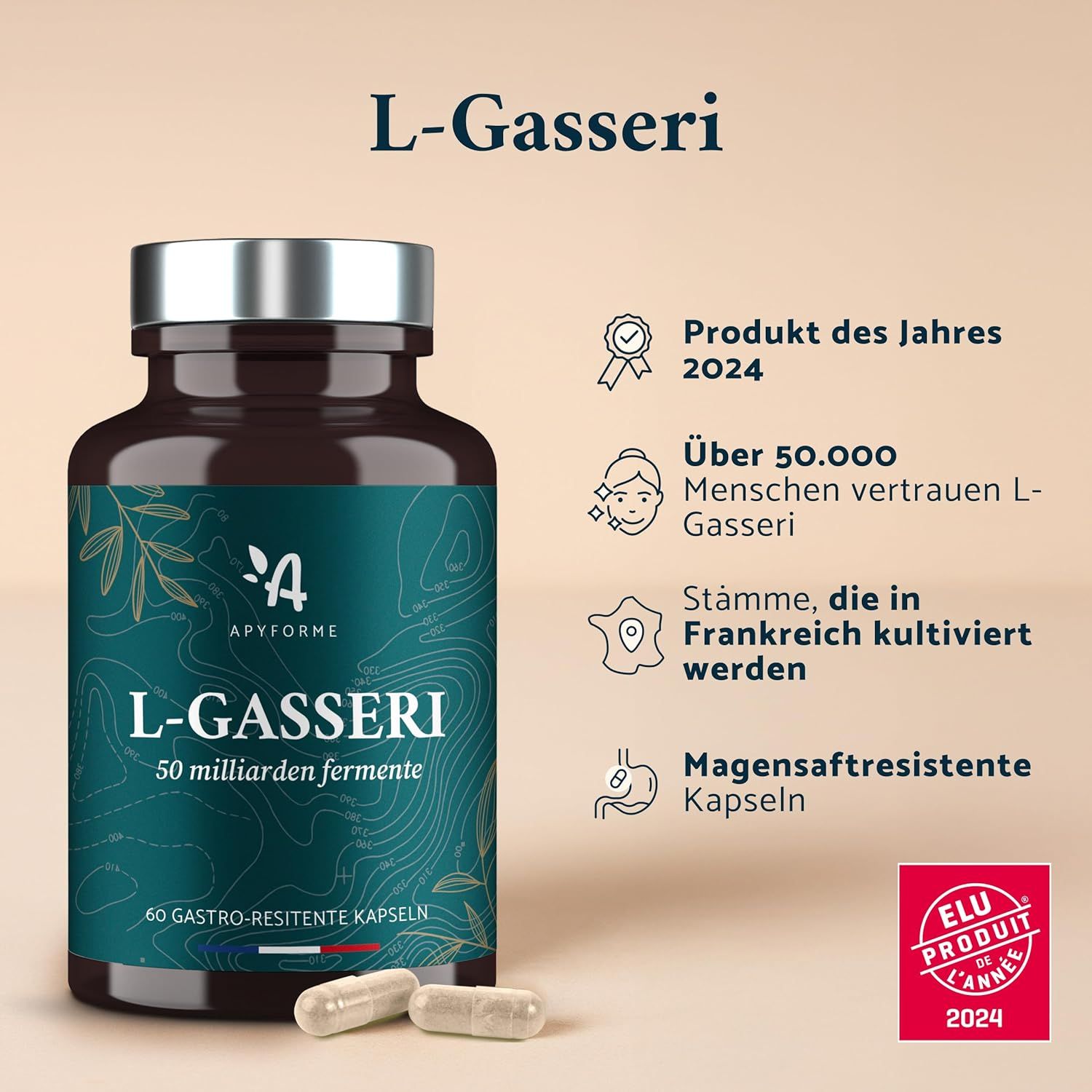 Apyforme Ceppi Batterici Lactobacillus Gasseri