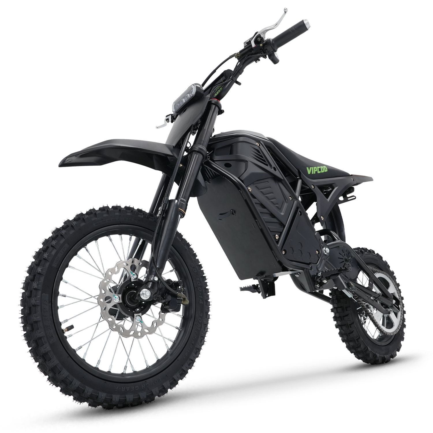 VIPCOO H3 Bicicletta elettrica da cross, 48V 23Ah, pneumatici da fuoristrada da 14"/12"