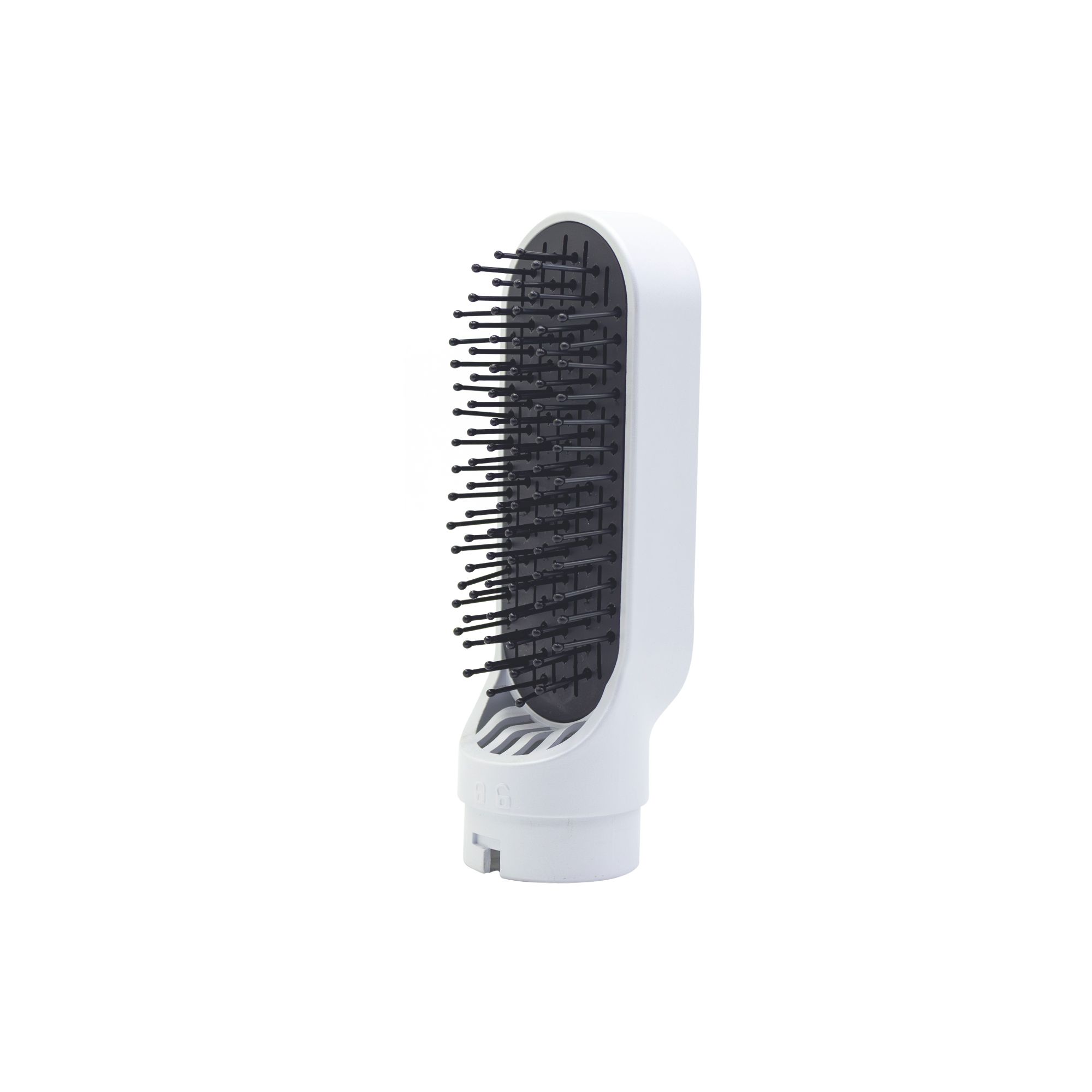 Accessorio bianco per Erth Beauty 5-in-1 Airflow. Setole nere. Forma arrotondata.
