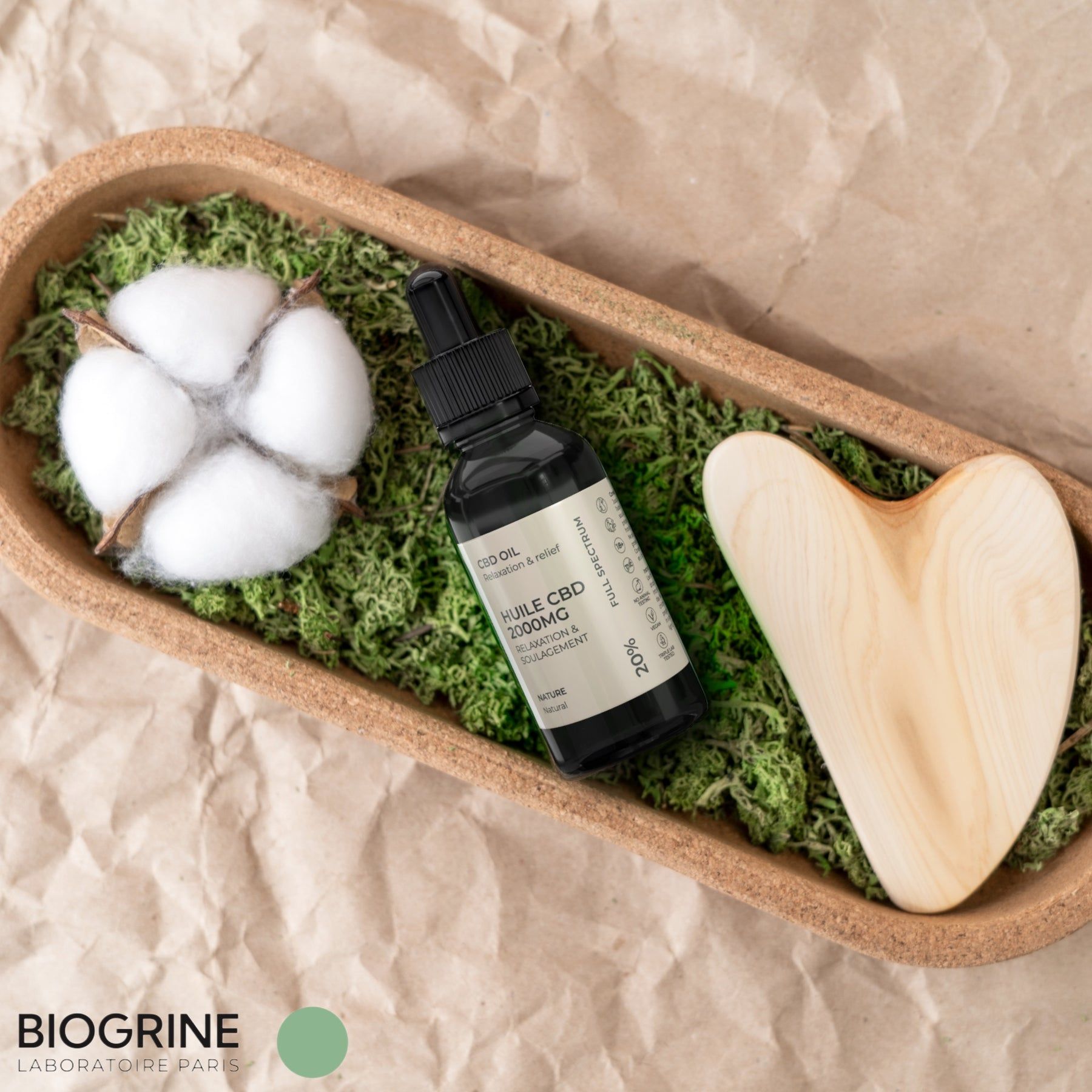 BIOGRINE Olio CBD 20% – Naturale