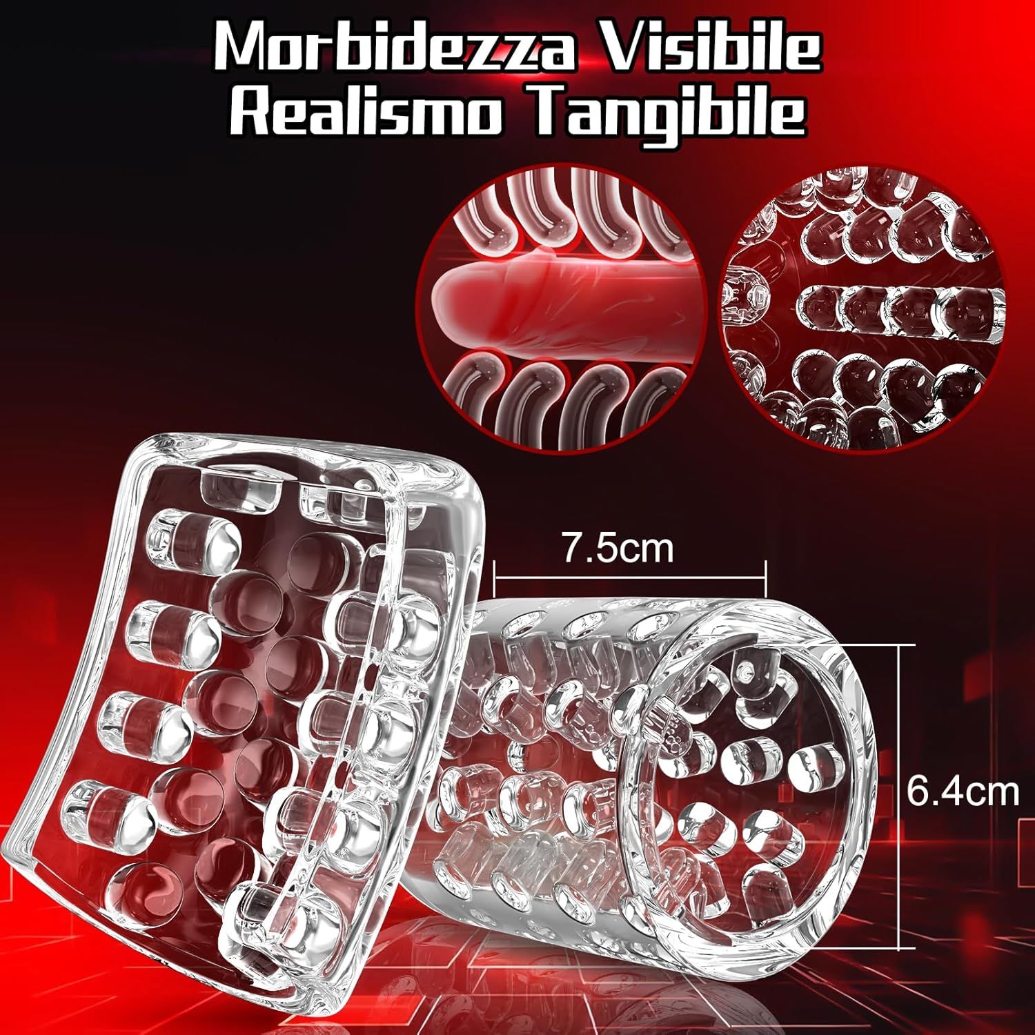 HIVEFUN Accessorio per la stimolazione maschile