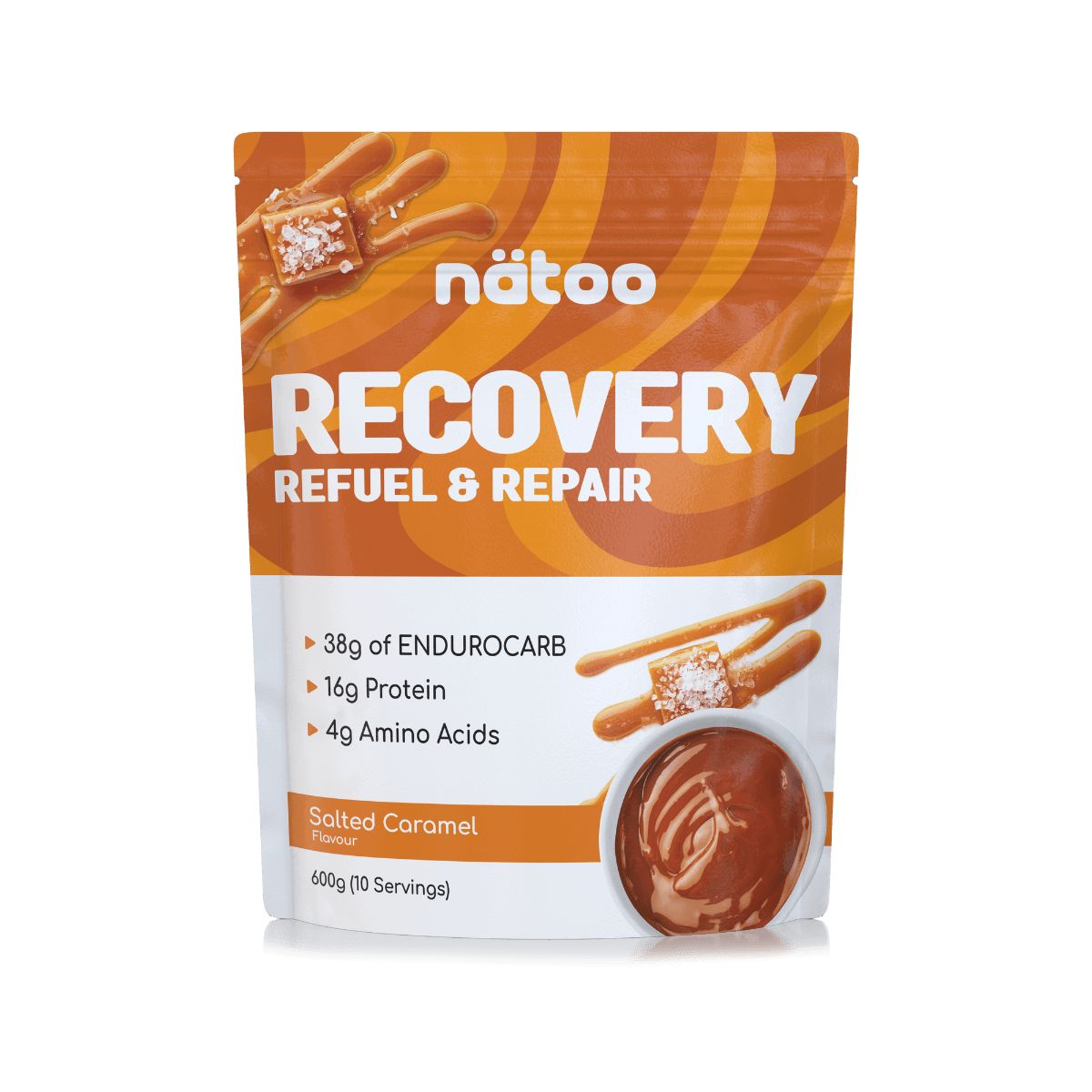 Natoo Recovery Recupero Muscolare gusto Caramello Salato