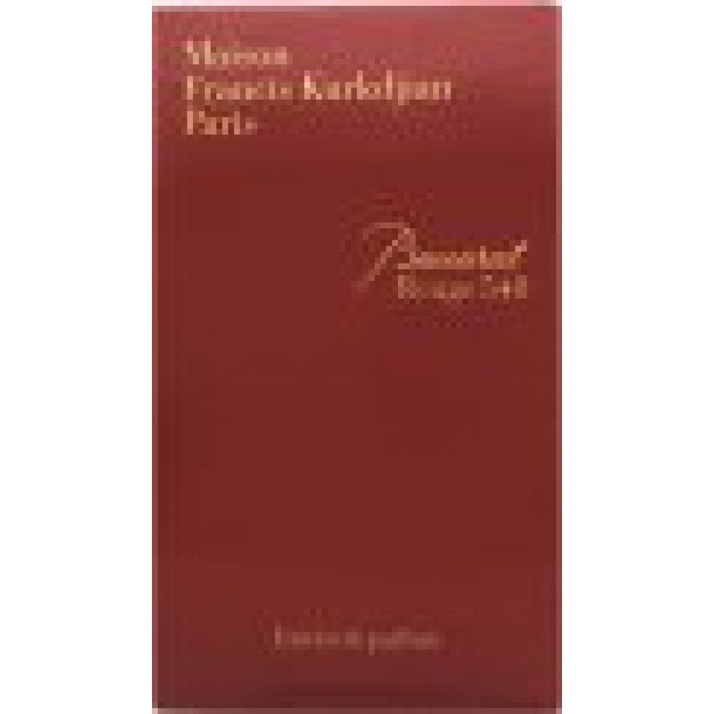 mfkp Figaro Rouge 540 Extrait De Parfum